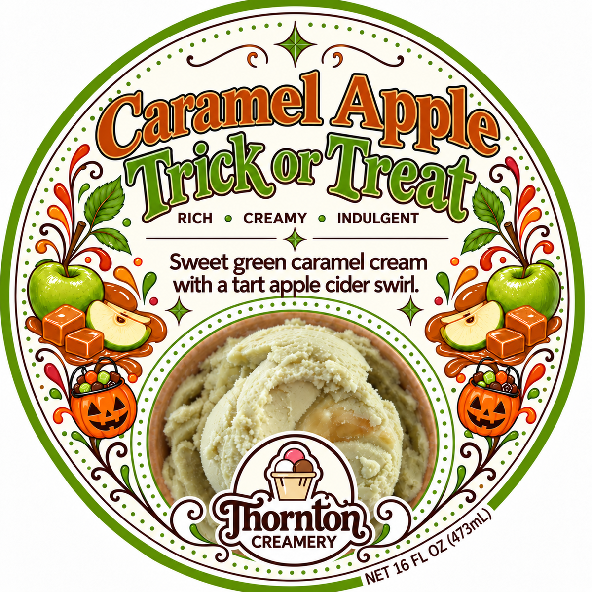 Caramel Apple Trick or Treat