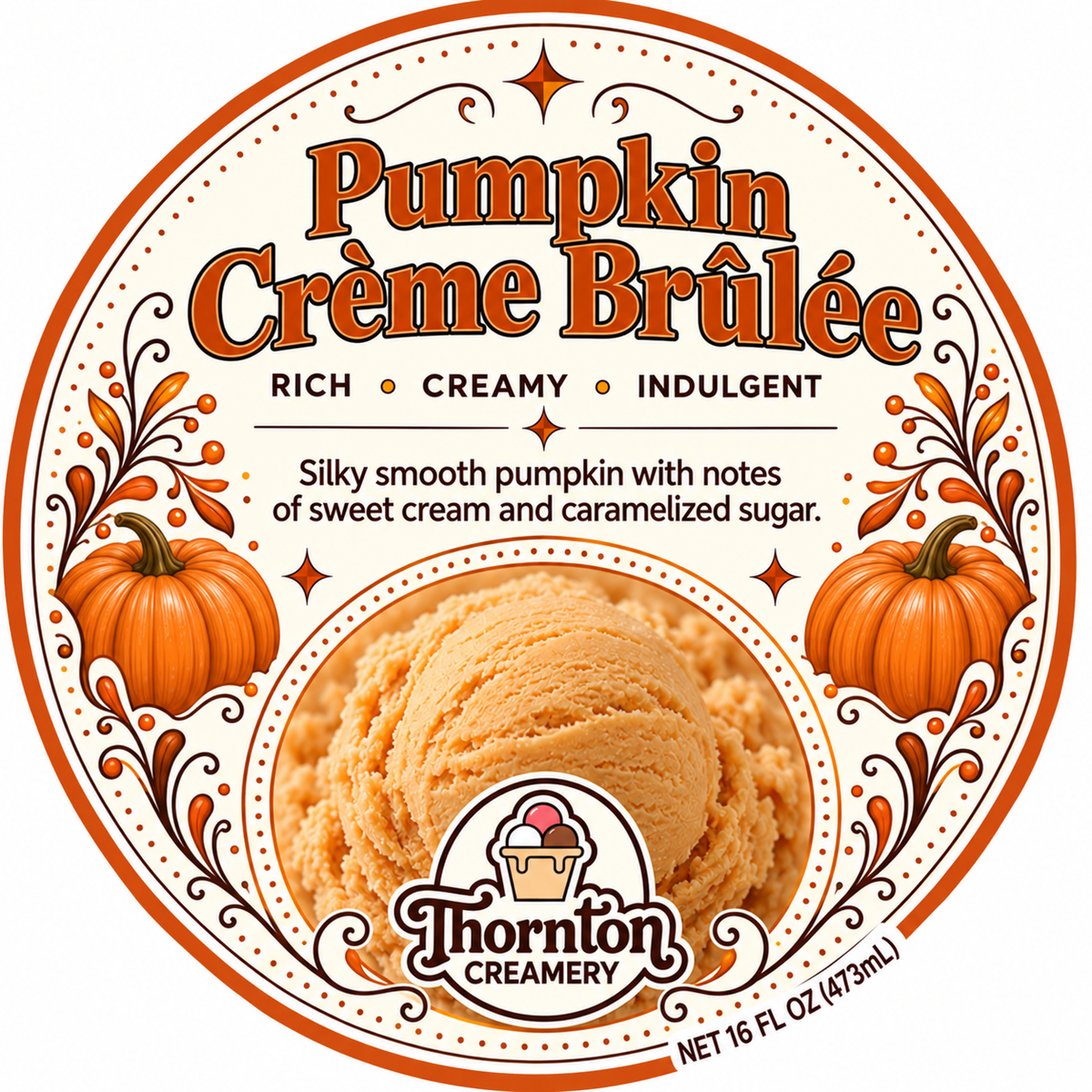 Pumpkin Creme Brulee