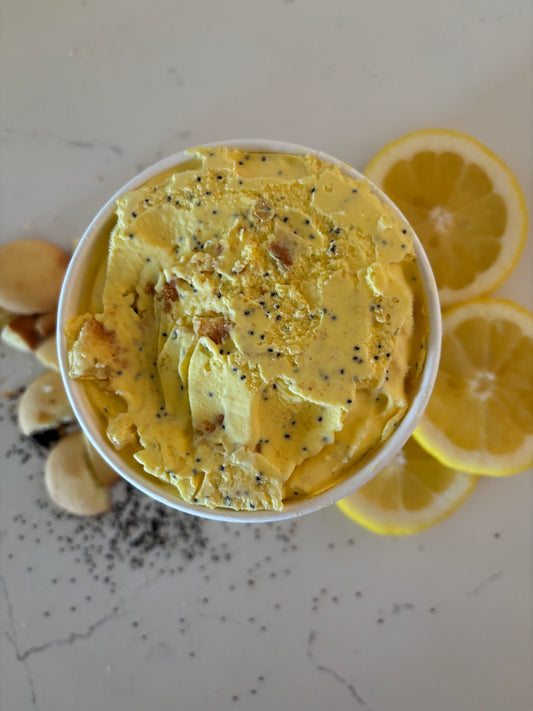 Lemon Poppy Cookie Crumble