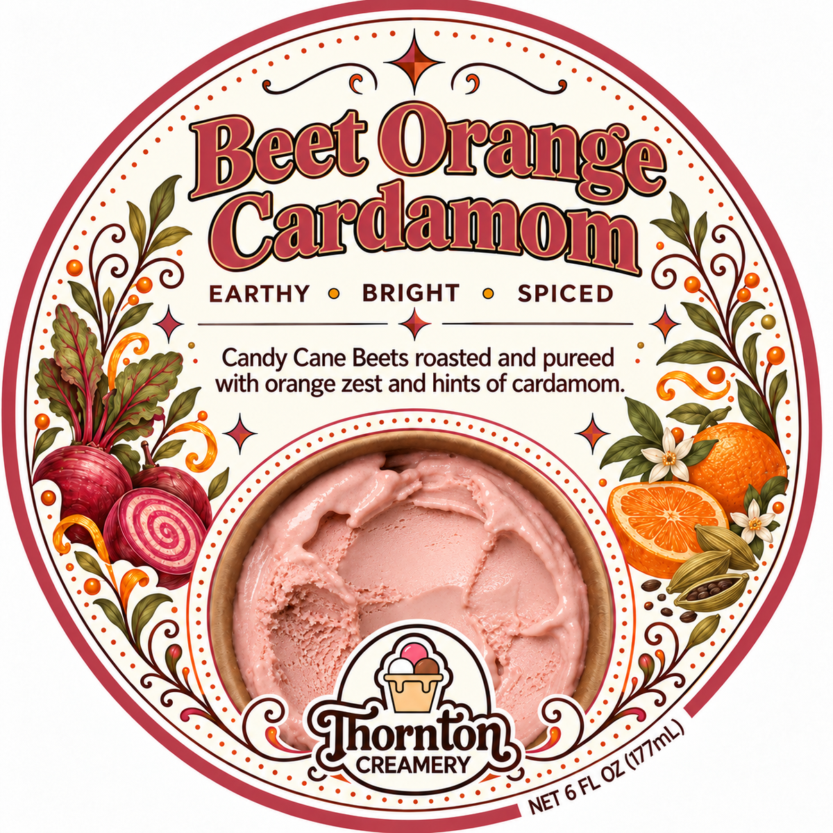 Beet Orange Cardamom MIni
